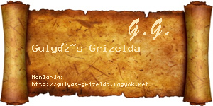 Gulyás Grizelda névjegykártya